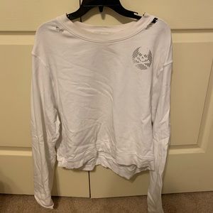 SoulCycle White Crewneck Sweatshirt